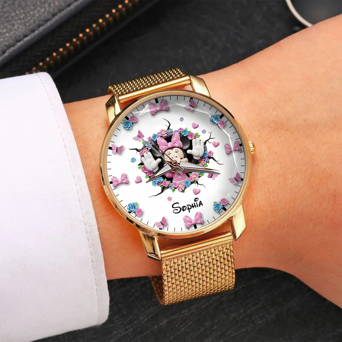 Magical World - Personalized Mouse Women Hand Watch