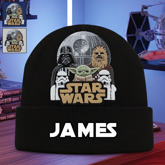 Join The Dark Side - Personalized The Force Beanie Hat