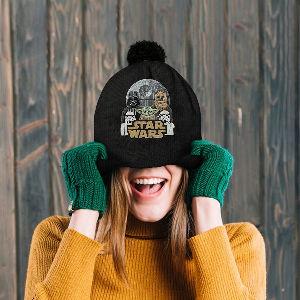 Join The Dark Side - Personalized The Force Beanie Hat