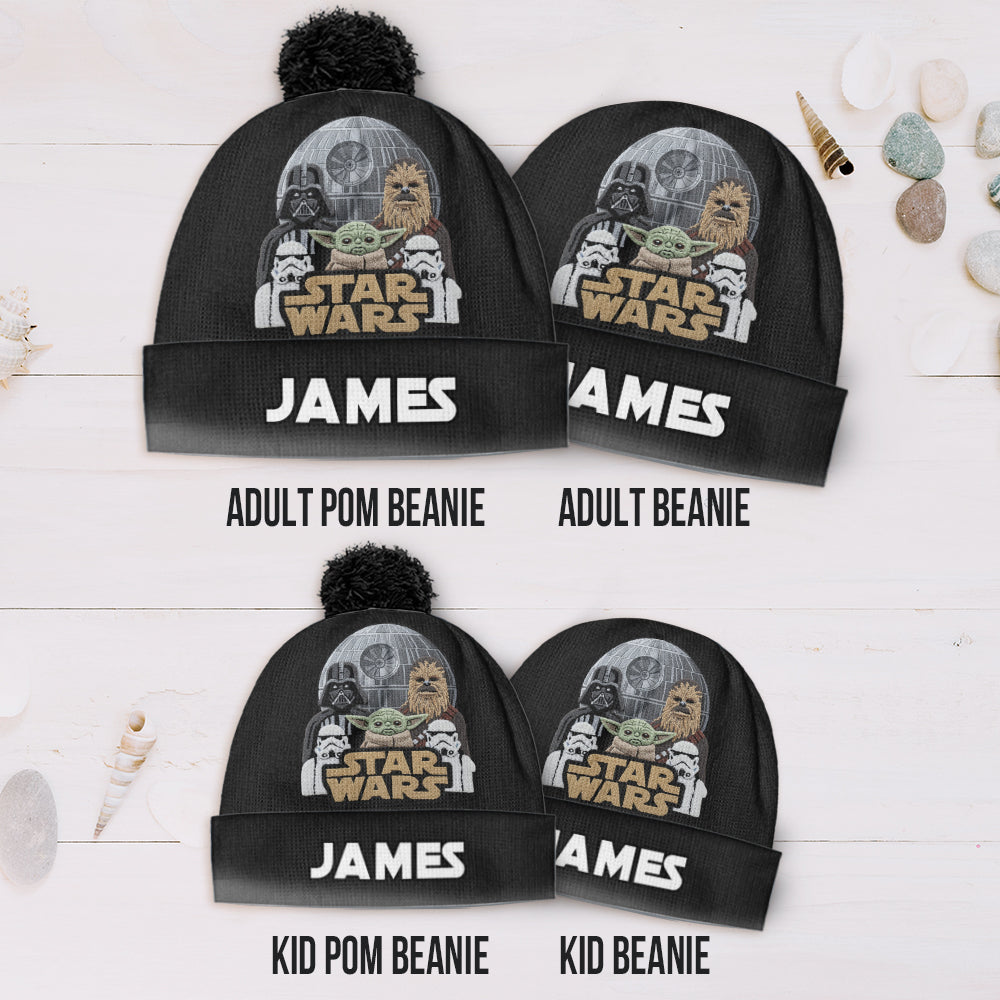 Join The Dark Side - Personalized The Force Beanie Hat