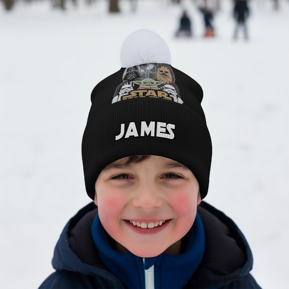 Join The Dark Side - Personalized The Force Beanie Hat