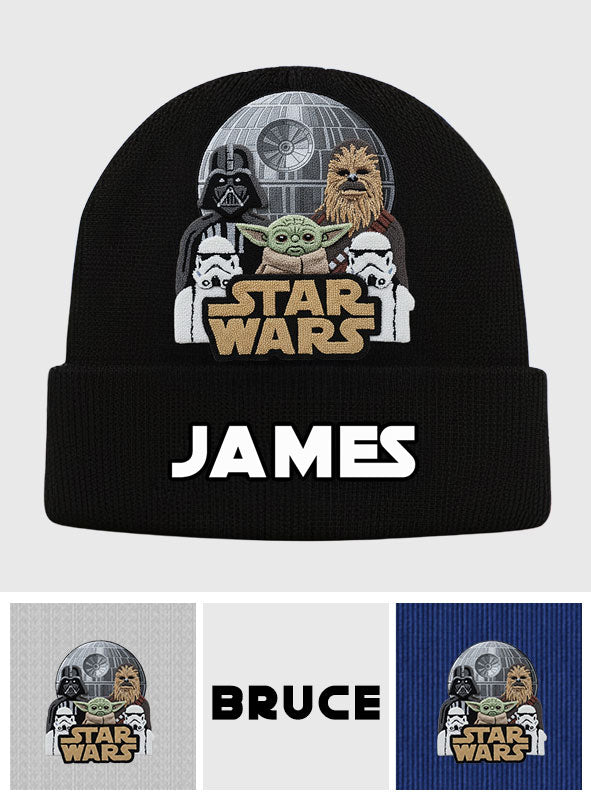 Join The Dark Side - Personalized The Force Beanie Hat