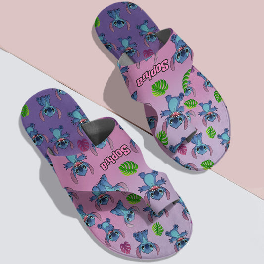 Blue Ohana Friend - Personalized Ohana Open Toe Sandals