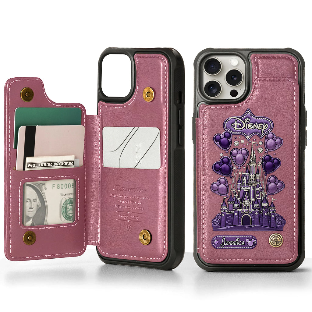 Magical World - Personalized Mouse Wallet Phone Case