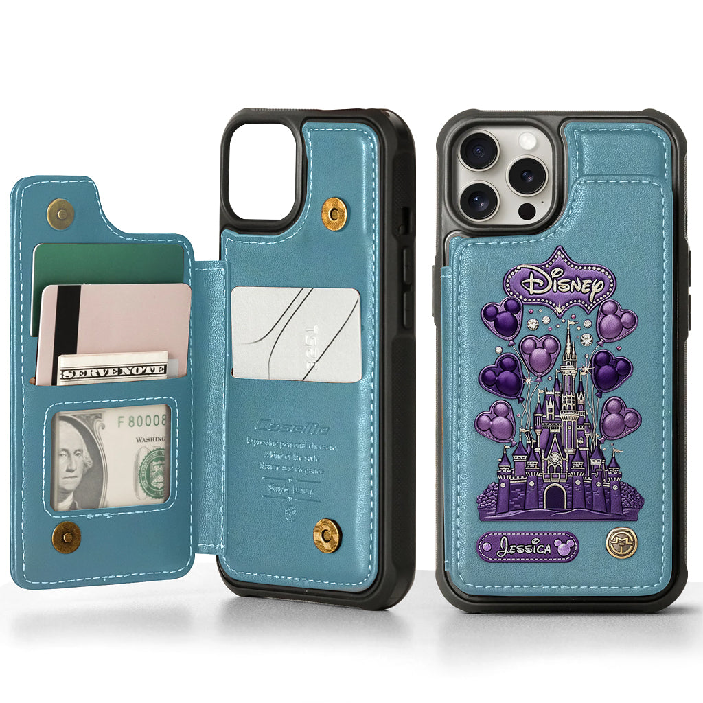 Magical World - Personalized Mouse Wallet Phone Case