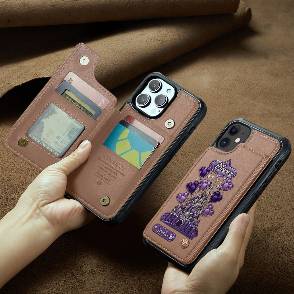 Magical World - Personalized Mouse Wallet Phone Case