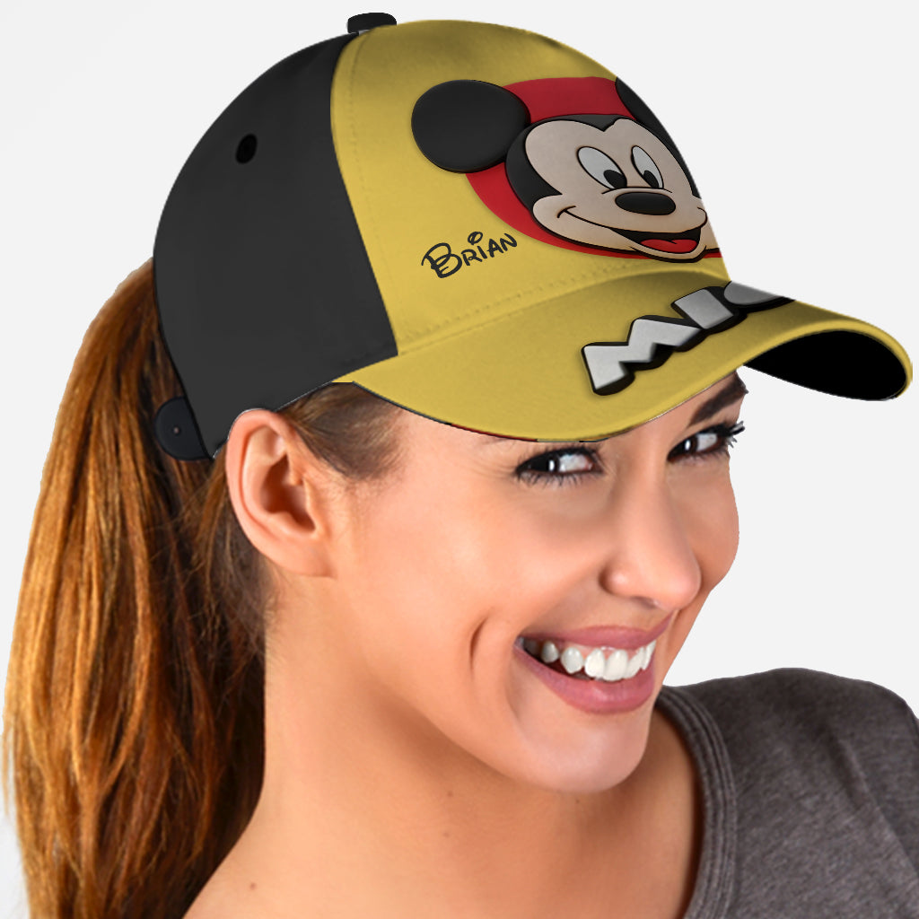 Playful Mouse Ear Hat - Personalized Mouse Classic Cap