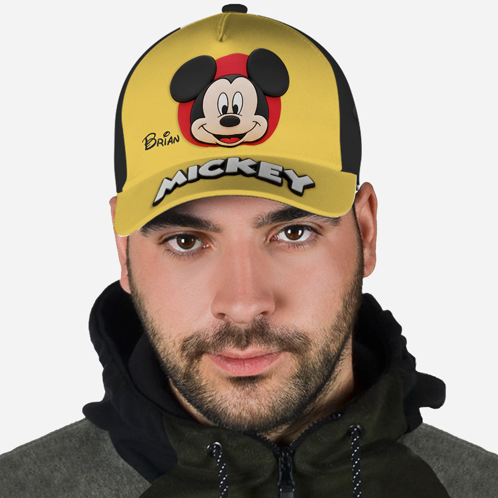 Playful Mouse Ear Hat - Personalized Mouse Classic Cap