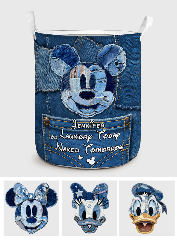 Just A Girl Who Loves Magic - Personalized Mouse Storage Basket