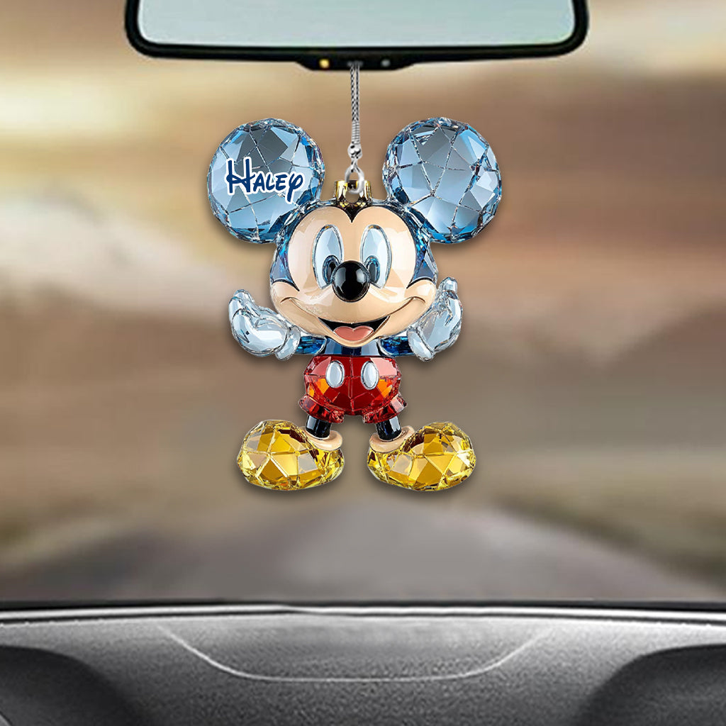 Cute Mouse Ears - Personalized Mouse Car Ornament