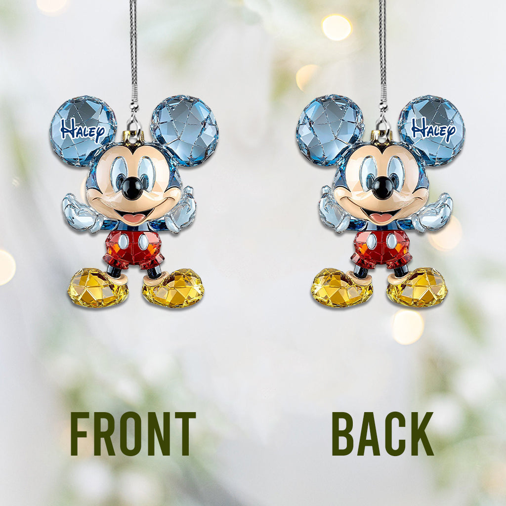 Cute Mouse Ears - Personalized Mouse Car Ornament