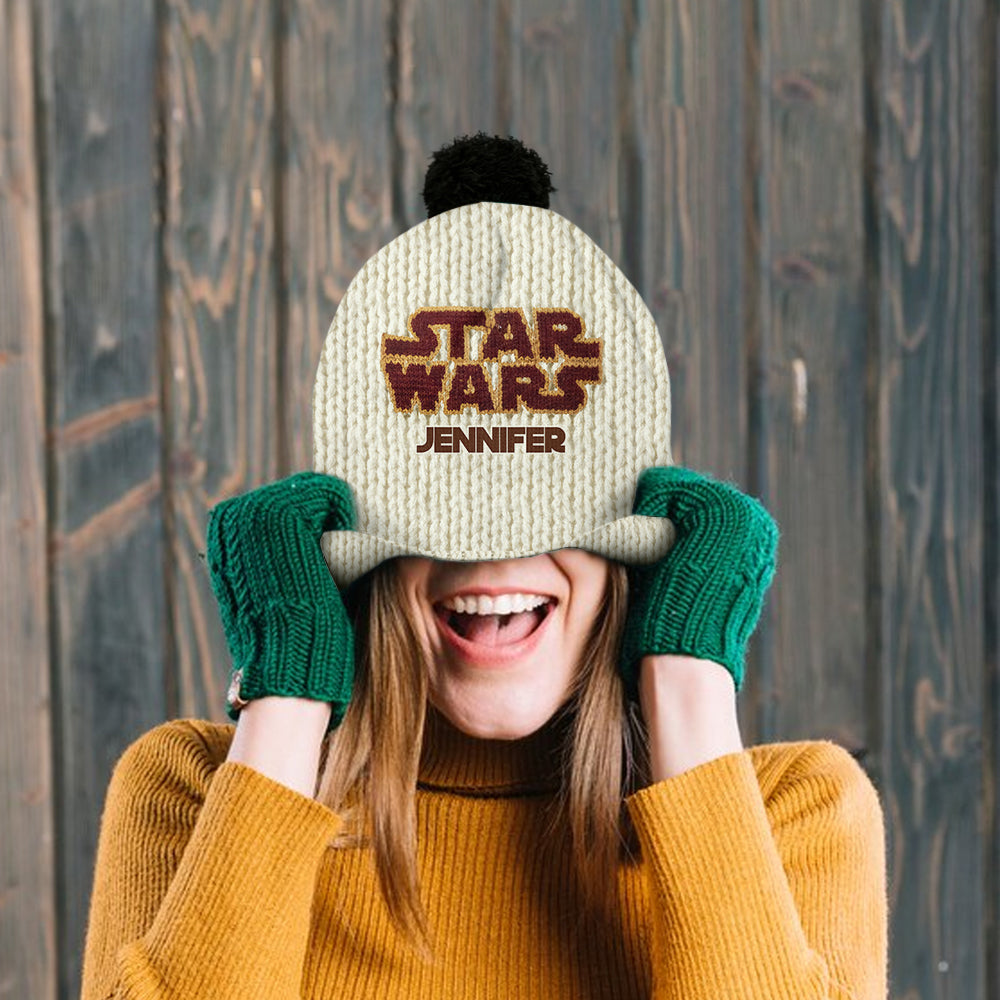 The Galaxy - Personalized The Force Beanie Hat