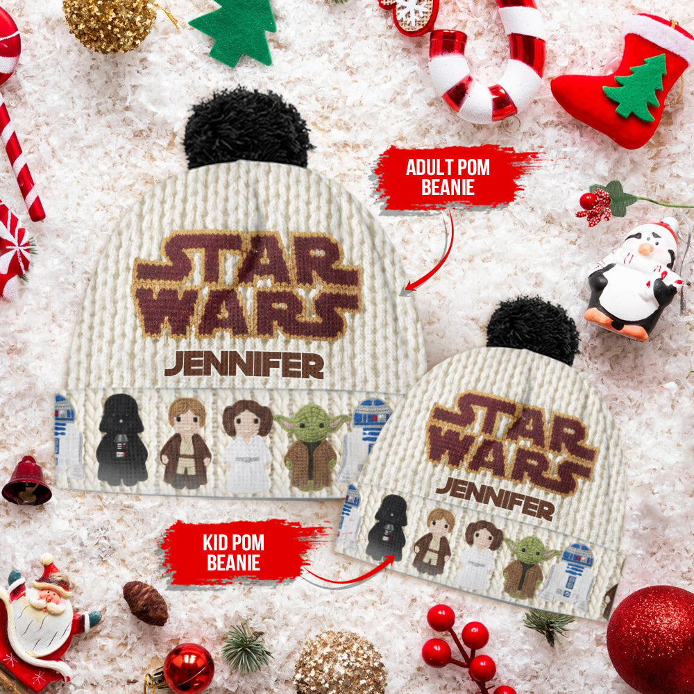 The Galaxy - Personalized The Force Beanie Hat