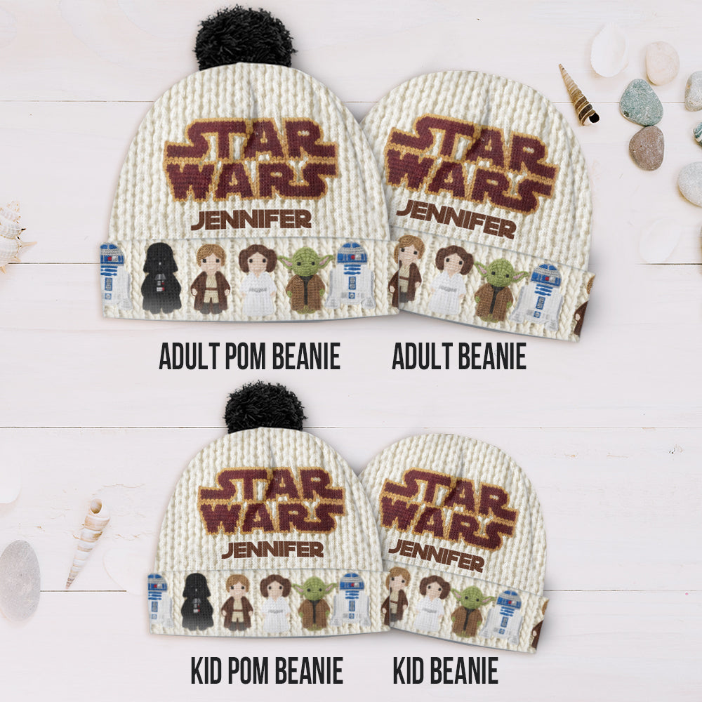 The Galaxy - Personalized The Force Beanie Hat