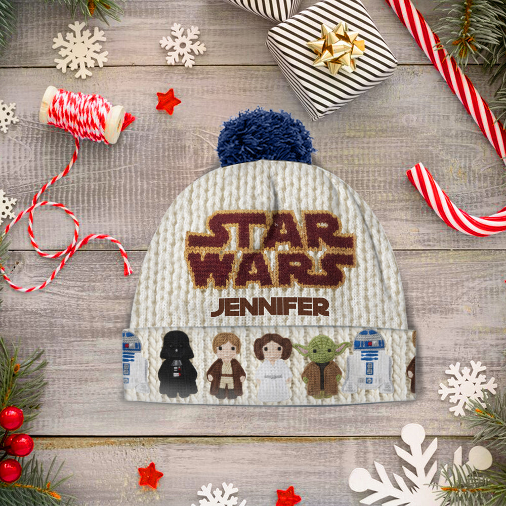 The Galaxy - Personalized The Force Beanie Hat