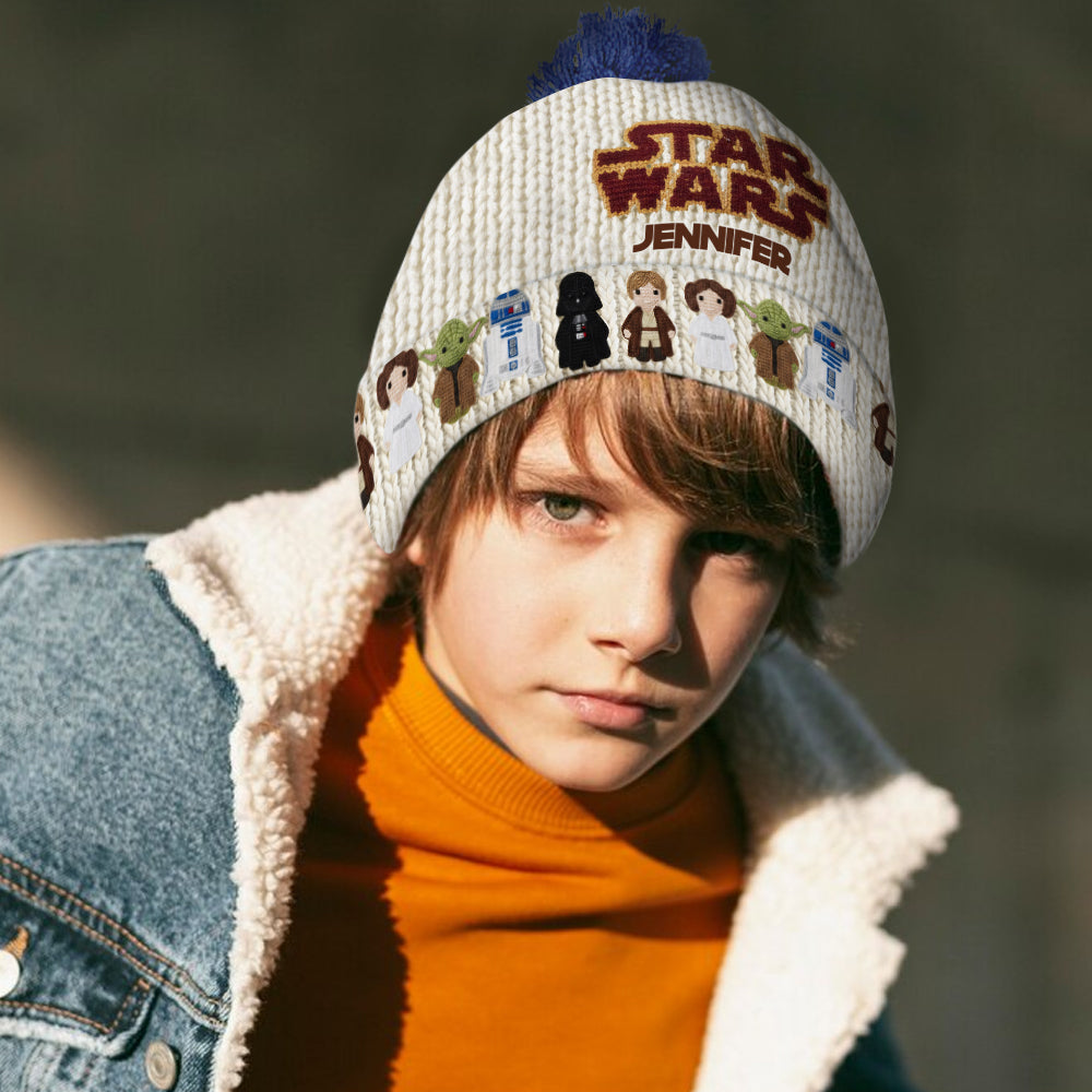 The Galaxy - Personalized The Force Beanie Hat