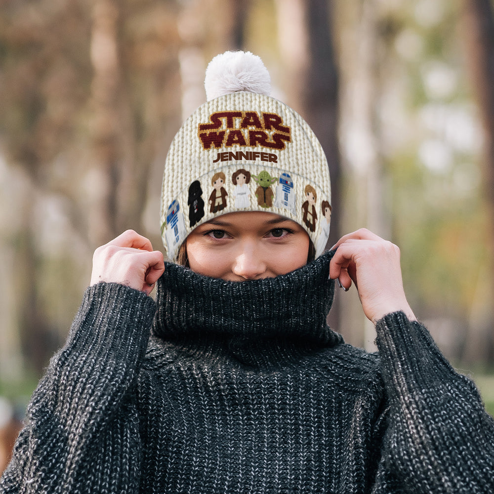 The Galaxy - Personalized The Force Beanie Hat