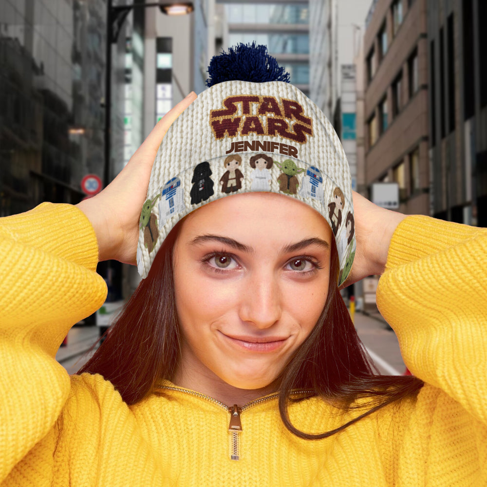 The Galaxy - Personalized The Force Beanie Hat