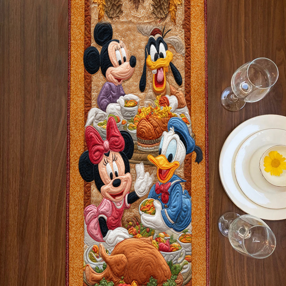 Happy Thanksgiving - Personalized Mouse Table Runner