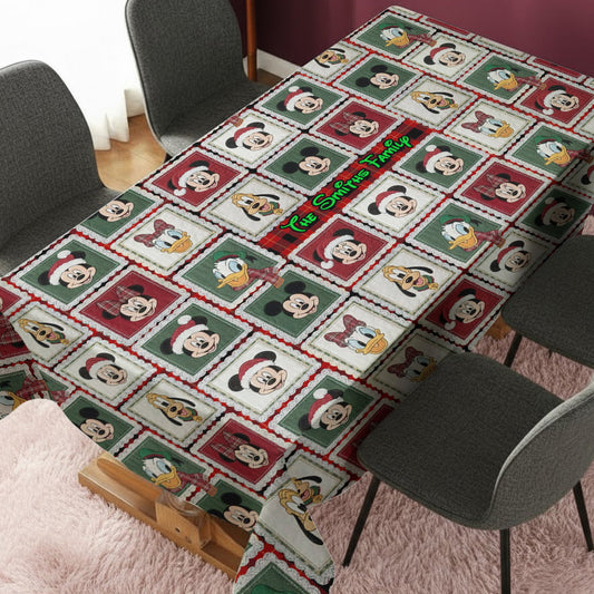 Merry Christmas - Personalized Mouse Table Cloth Cover