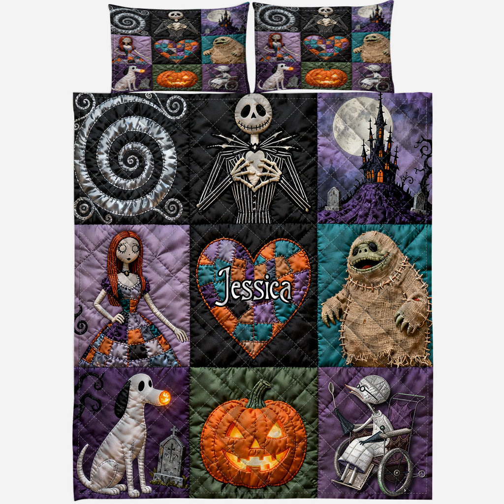 Dark Friends - Personalized Nightmare Quilt Set