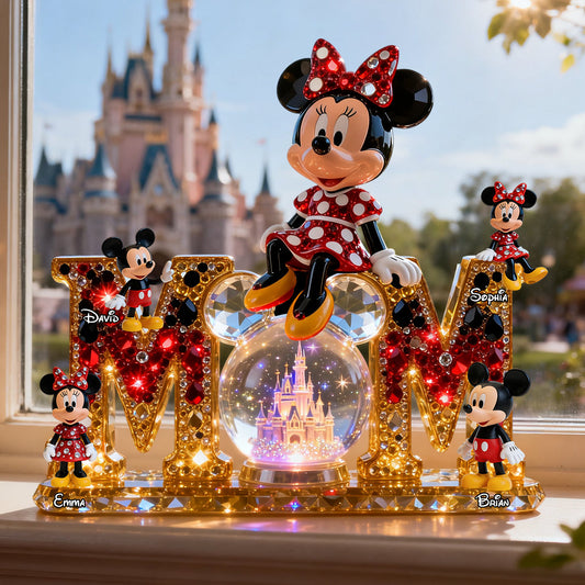 Magical Mom - Personalized Mouse Custom Shaped Acrylic Plaque