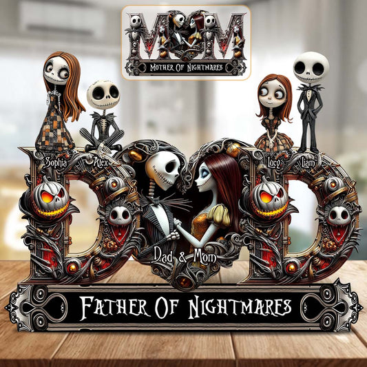 Father Of Nightmares - Personalized Nightmare Custom Shaped Acrylic Plaque