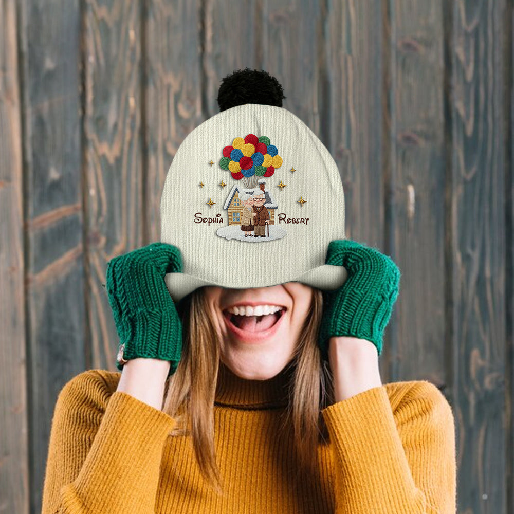 My Greatest Adventure - Personalized Couple Beanie Hat