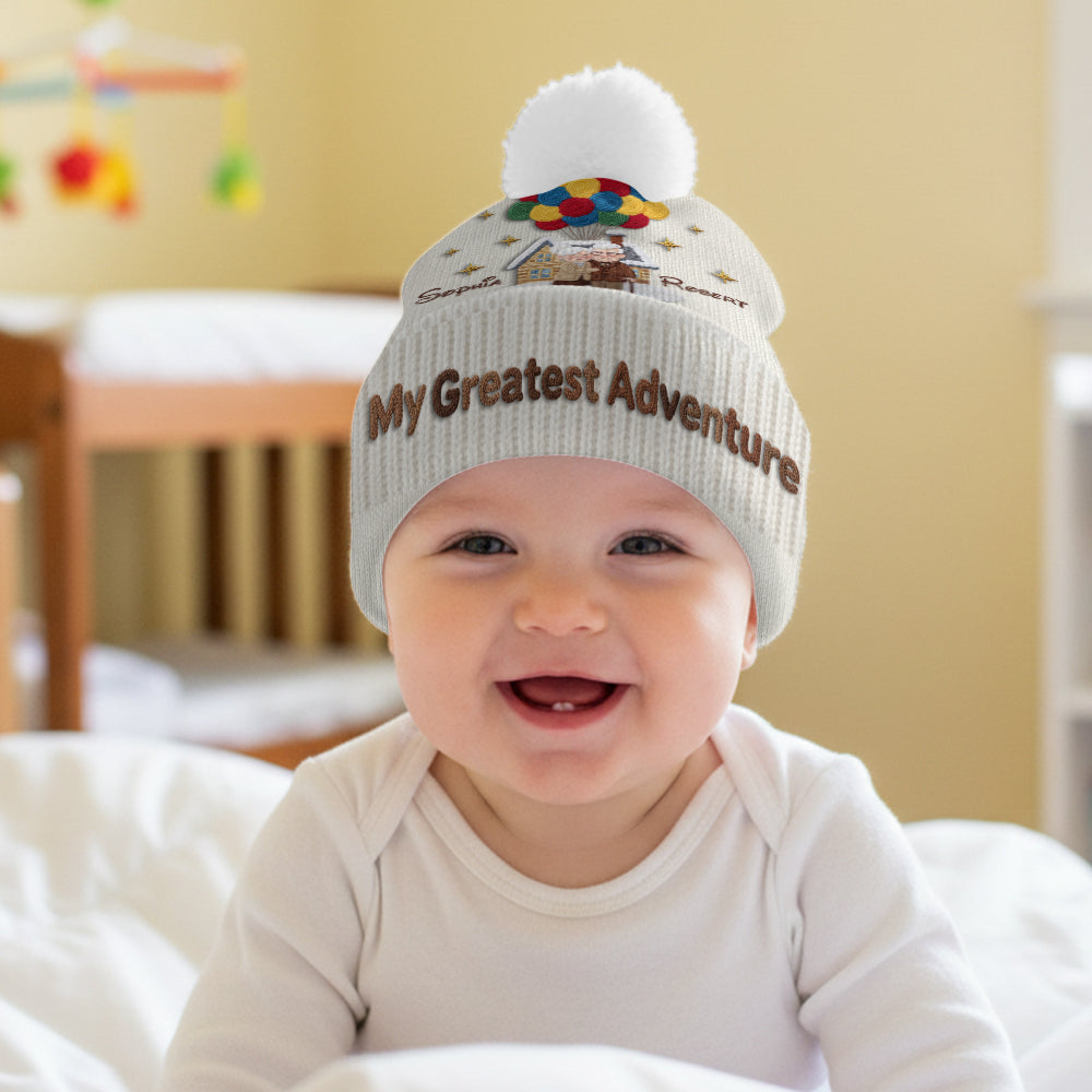 My Greatest Adventure - Personalized Couple Beanie Hat