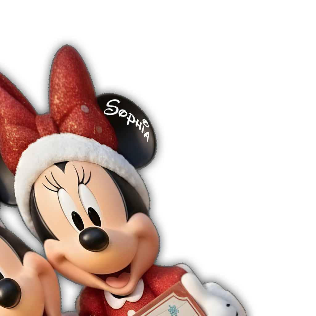 Welcome To Our House - Personalized Mouse Cut Metal Sign