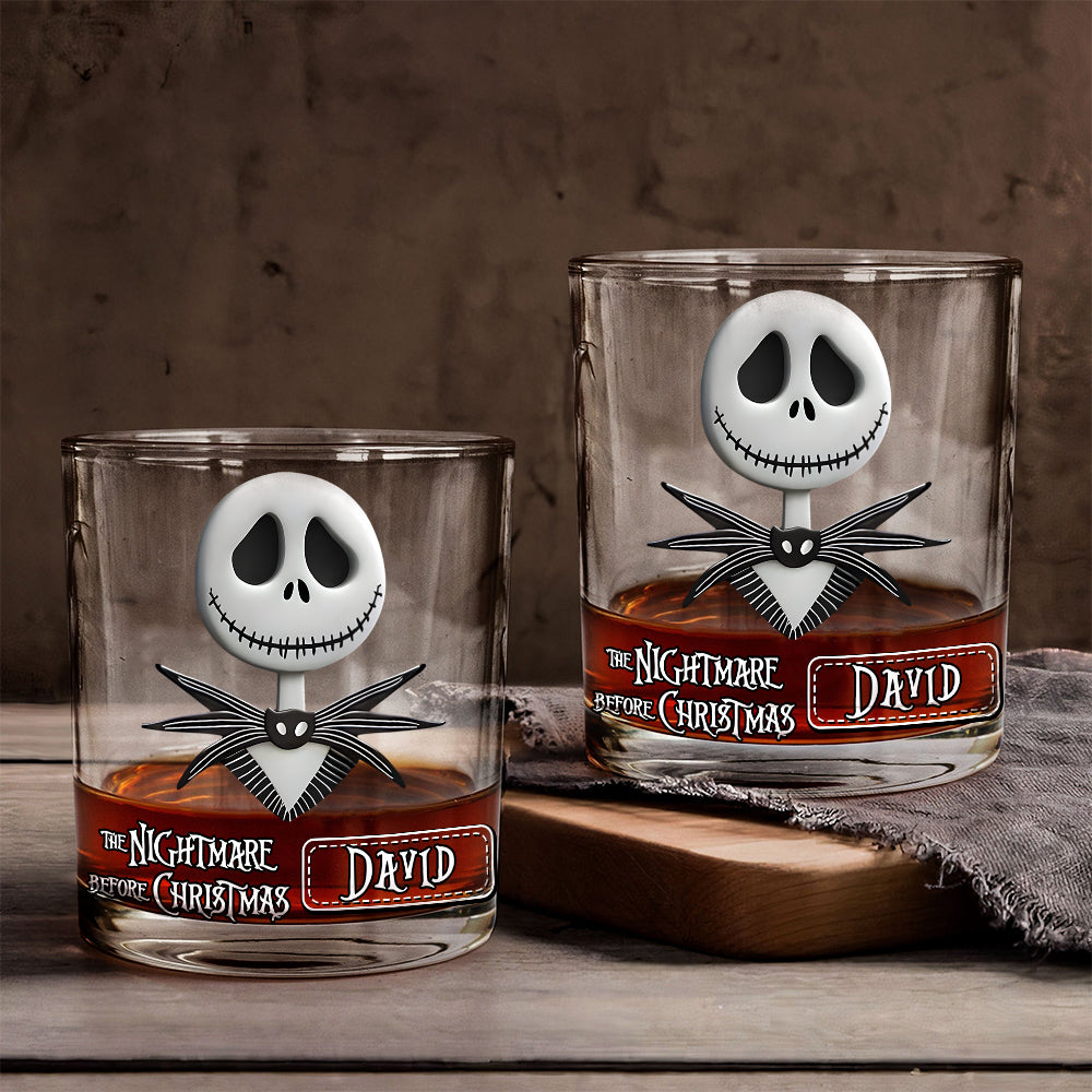 The Nightmare Before Christmas - Personalized Nightmare Whiskey Decanter Set