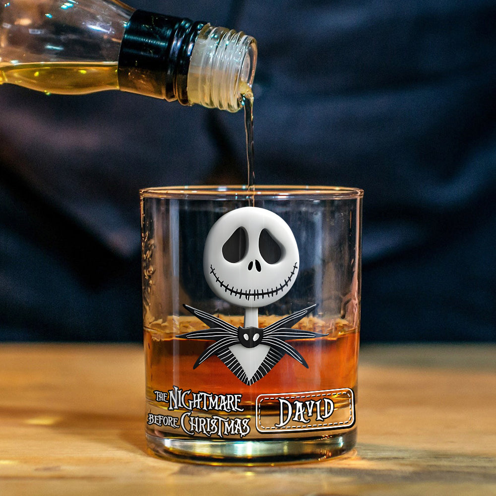 The Nightmare Before Christmas - Personalized Nightmare Whiskey Decanter Set