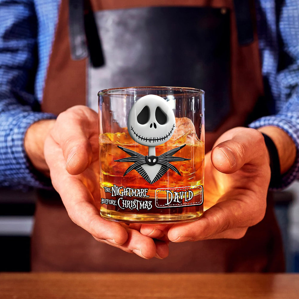 The Nightmare Before Christmas - Personalized Nightmare Whiskey Decanter Set