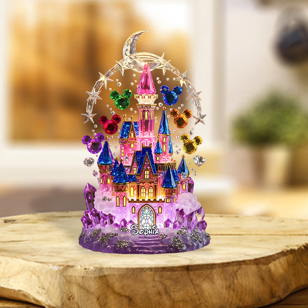 Magical Time - Personalized Mouse Custom Shaped Acrylic Plaque