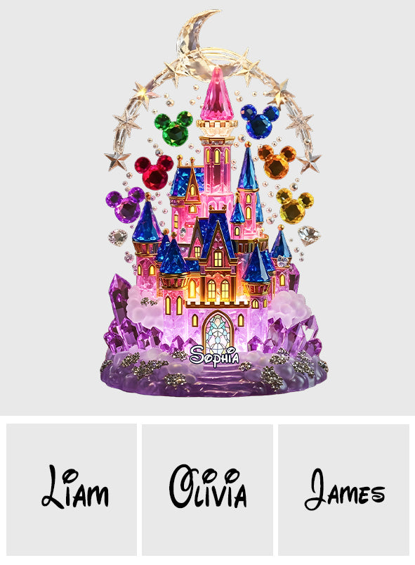 Magical Time - Personalized Mouse Custom Shaped Acrylic Plaque