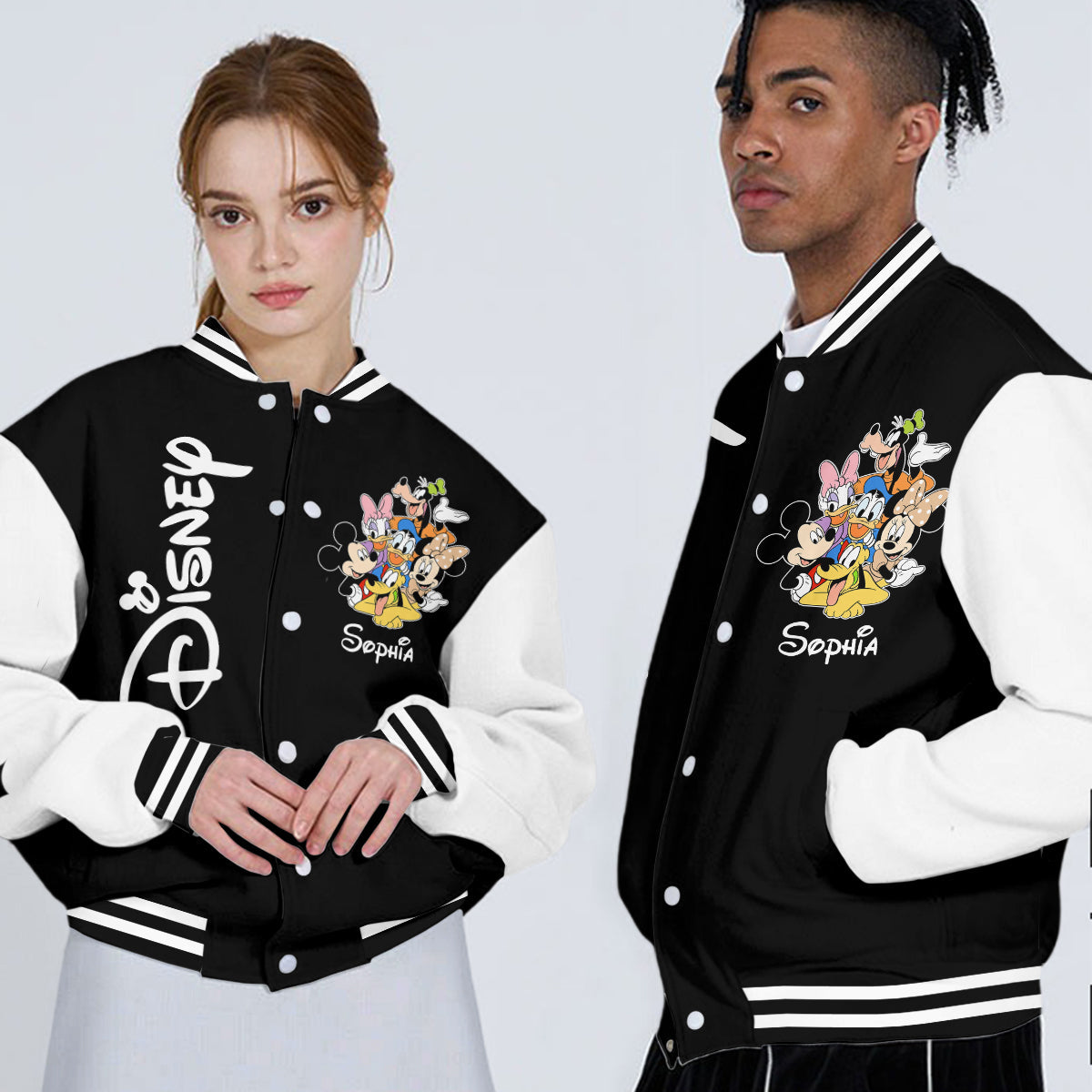Magical Day - Personalized Mouse Varsity Jacket