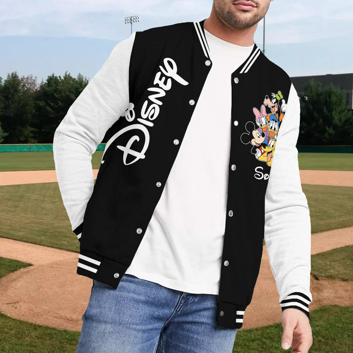 Magical Day - Personalized Mouse Varsity Jacket