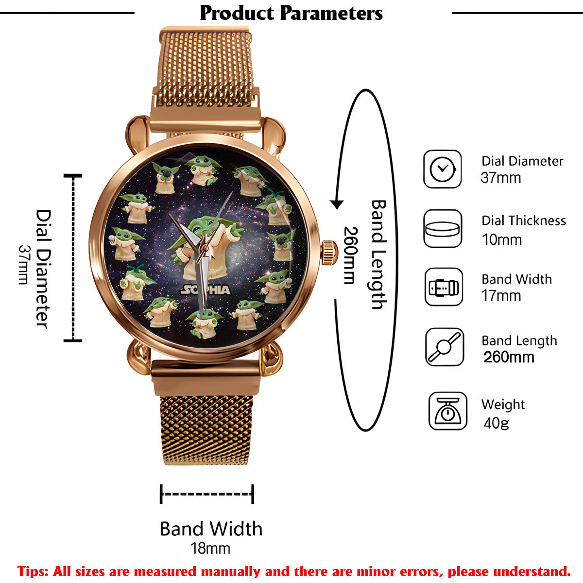 Do or Do Not - Personalized The Force Women Hand Watch