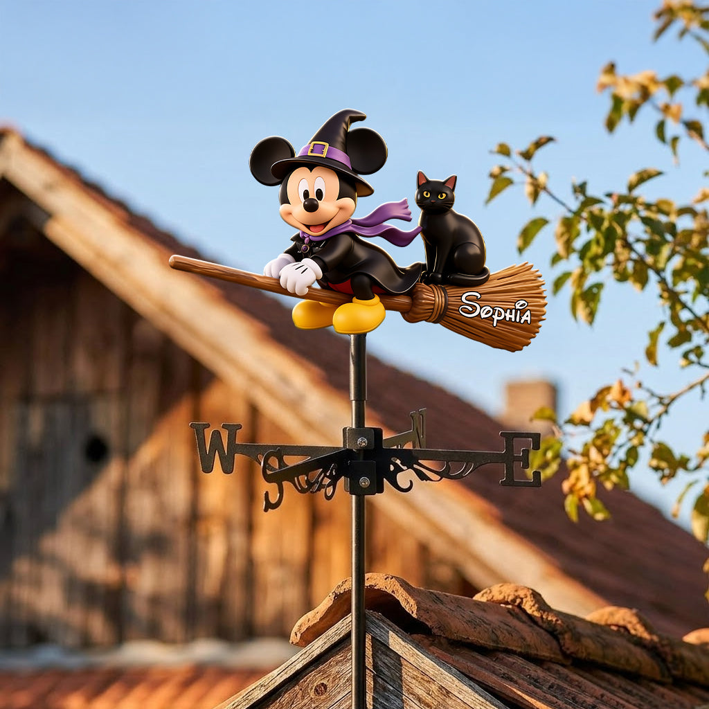 Halloween Decor - Personalized Mouse Weather Vane