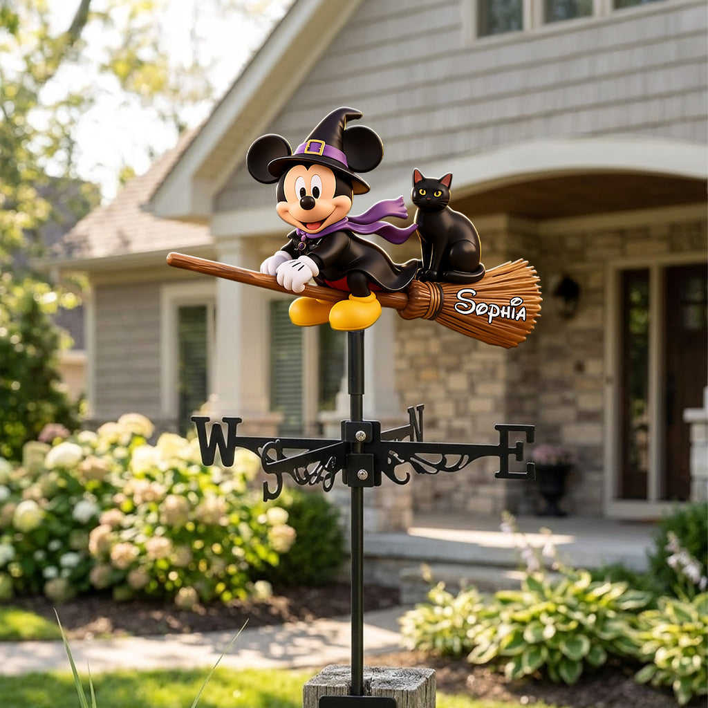 Halloween Decor - Personalized Mouse Weather Vane