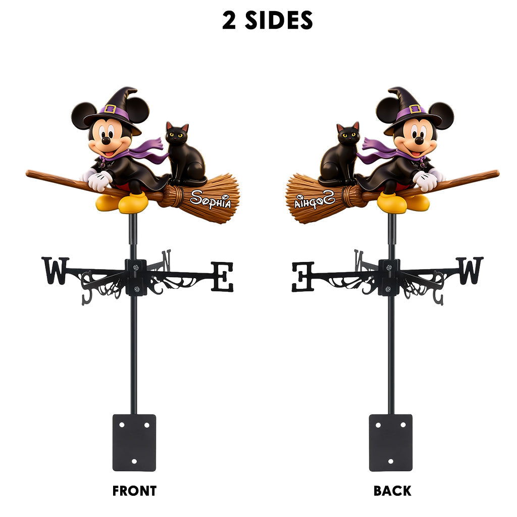 Halloween Decor - Personalized Mouse Weather Vane