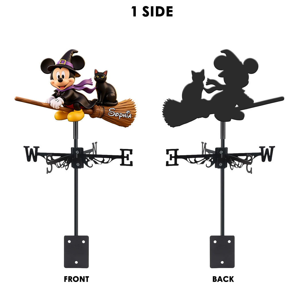 Halloween Decor - Personalized Mouse Weather Vane