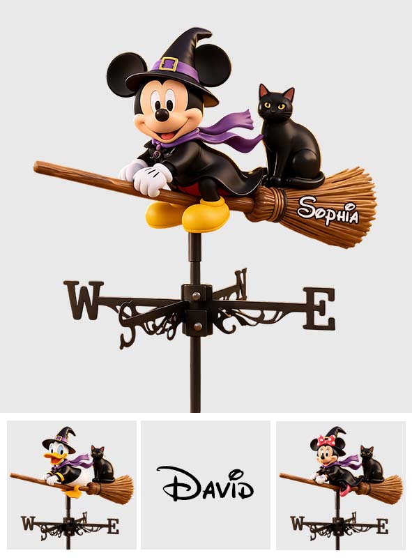 Halloween Decor - Personalized Mouse Weather Vane