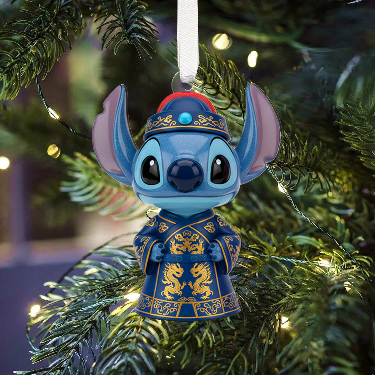 Global Advent Calendar, Traditional Costumes - Personalized Ohana Folded Advent Calendar With Ornaments