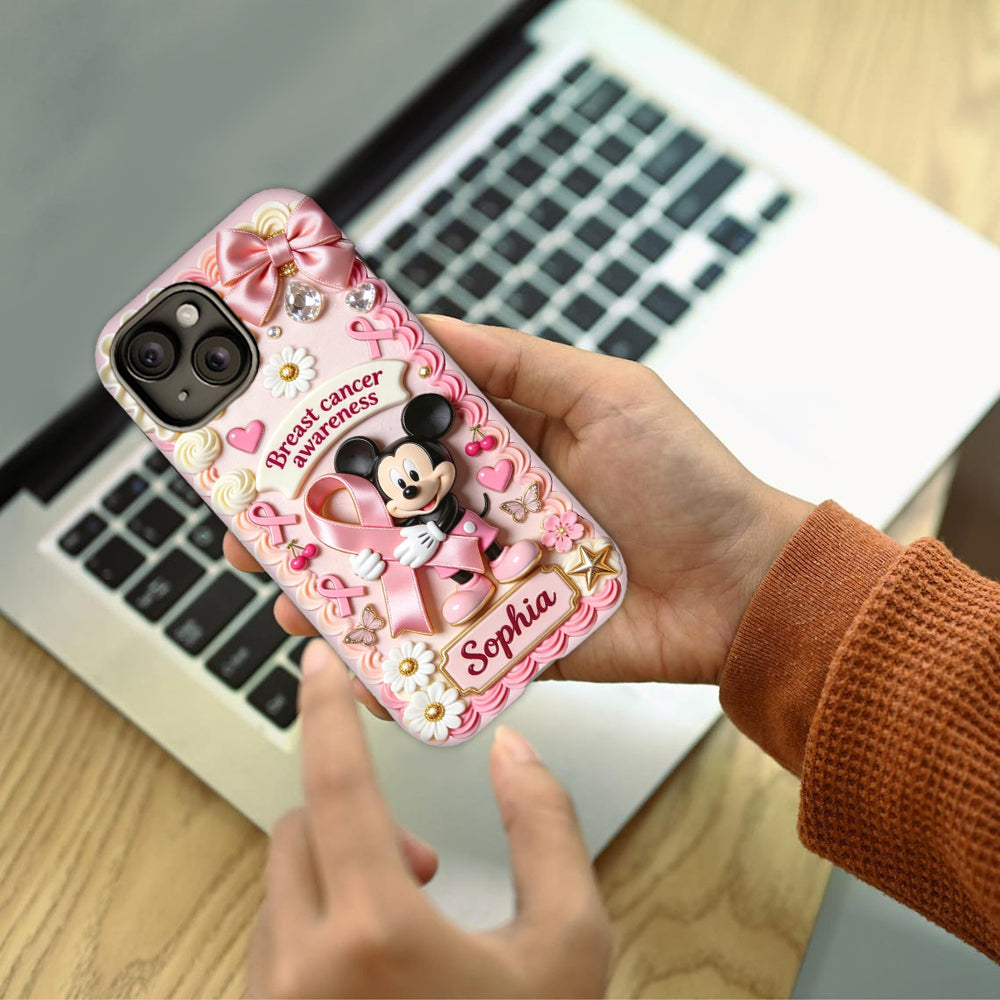 Breast Cancer Awareness - Personalized Breast Cancer Awareness Full Print Phone Case