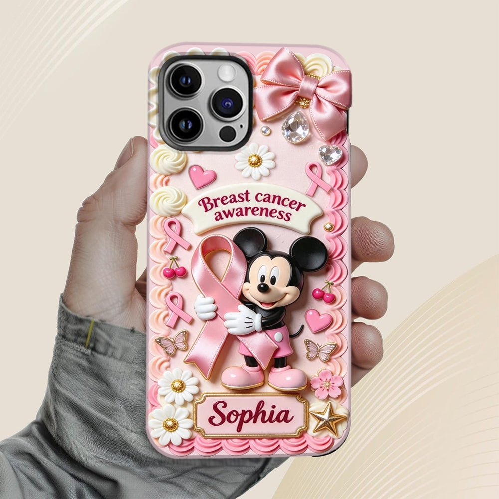 Breast Cancer Awareness - Personalized Breast Cancer Awareness Full Print Phone Case