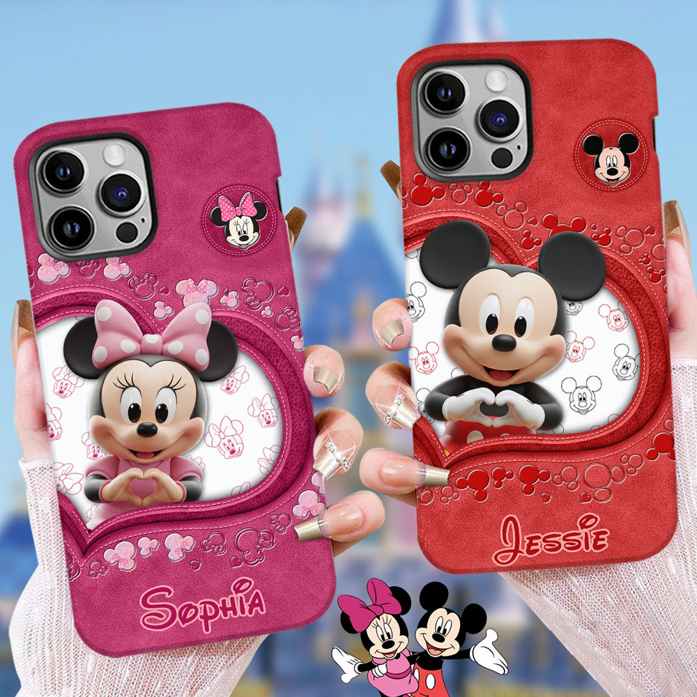 Magical Mouse Ears - Personalized Mouse Full Print Phone Case