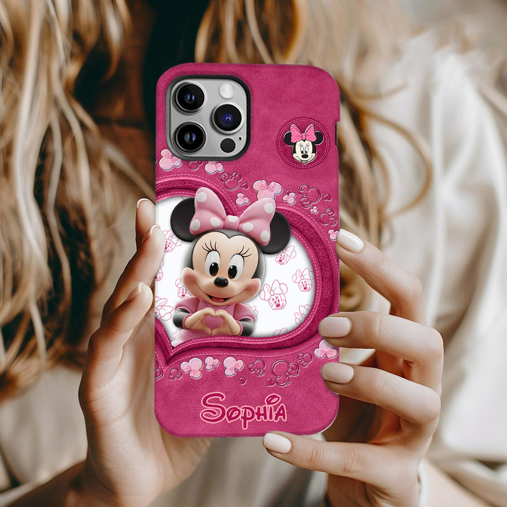 Magical Mouse Ears - Personalized Mouse Full Print Phone Case