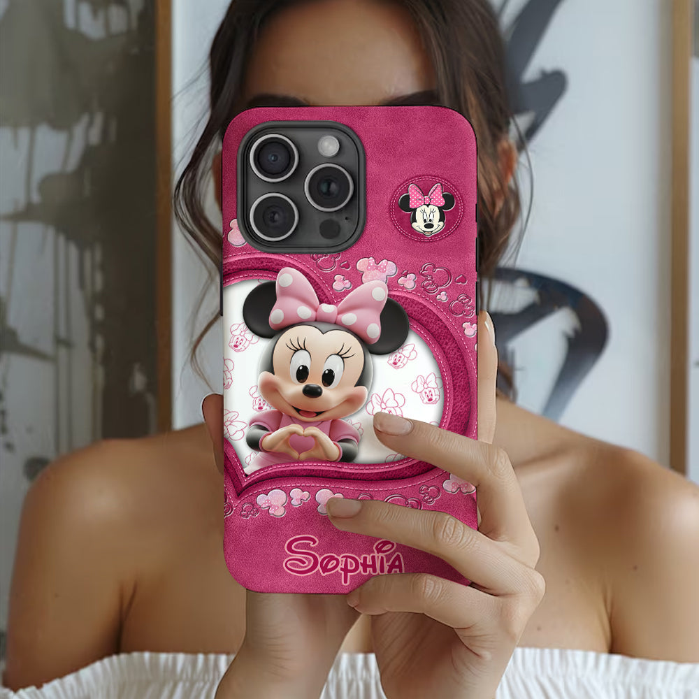 Magical Mouse Ears - Personalized Mouse Full Print Phone Case