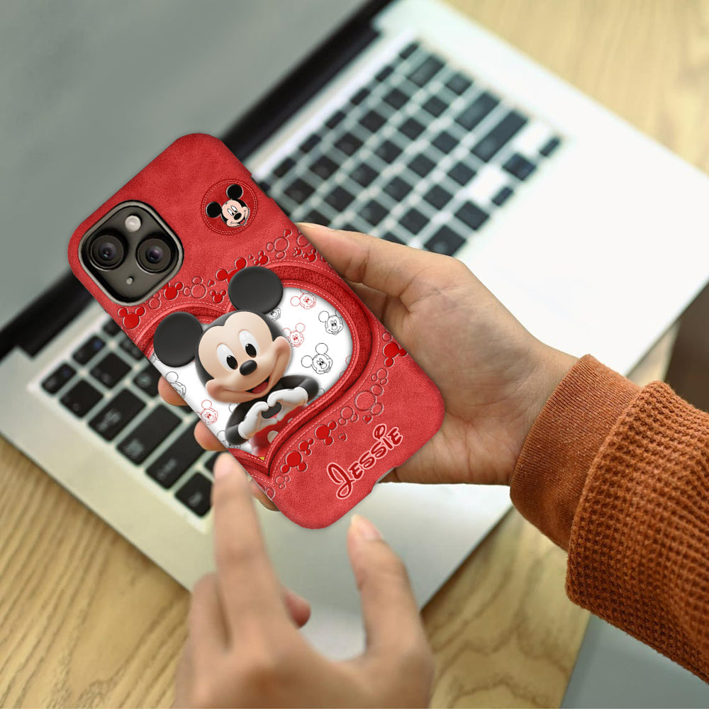 Magical Mouse Ears - Personalized Mouse Full Print Phone Case